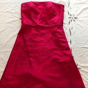Ann Taylor size 4 strapless midi